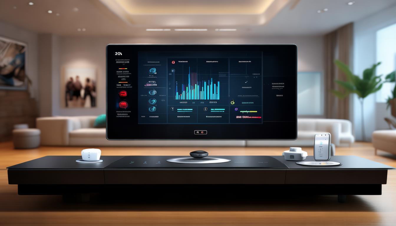 TP 2025型智能家居控制中心：功能丰富，助力便捷智能生活